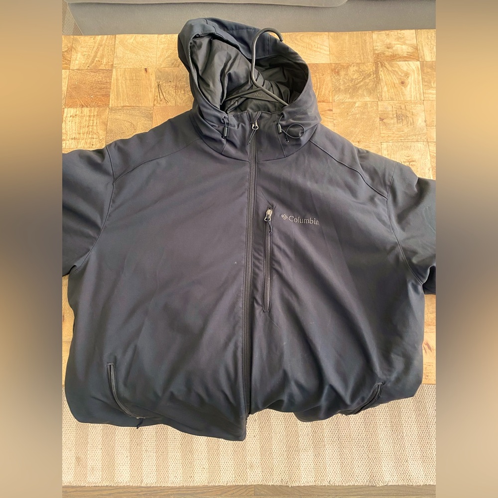 Men’s Columbia Zip Up Jacket - Soft Shell - XL